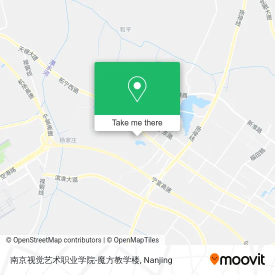 南京视觉艺术职业学院-魔方教学楼 map