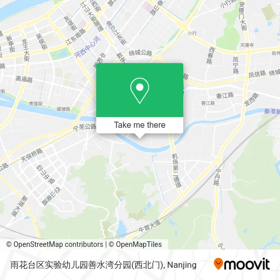 雨花台区实验幼儿园善水湾分园(西北门) map