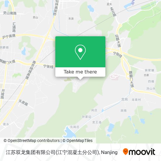 江苏双龙集团有限公司(江宁混凝土分公司) map