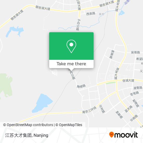江苏大才集团 map