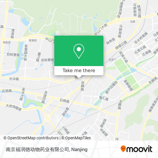 南京福润徳动物药业有限公司 map