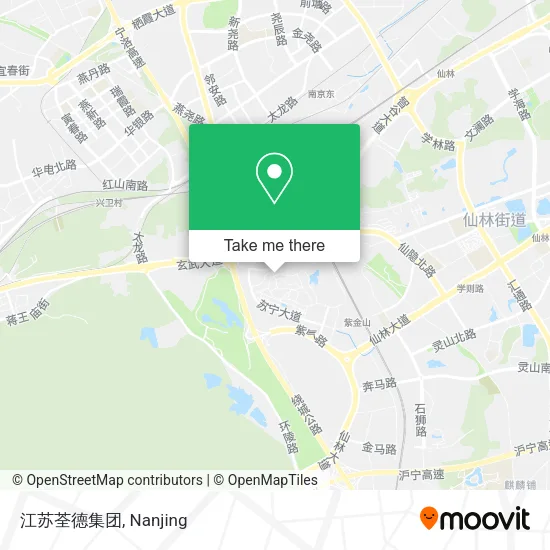 江苏荃德集团 map