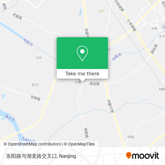 东阳路与湖龙路交叉口 map