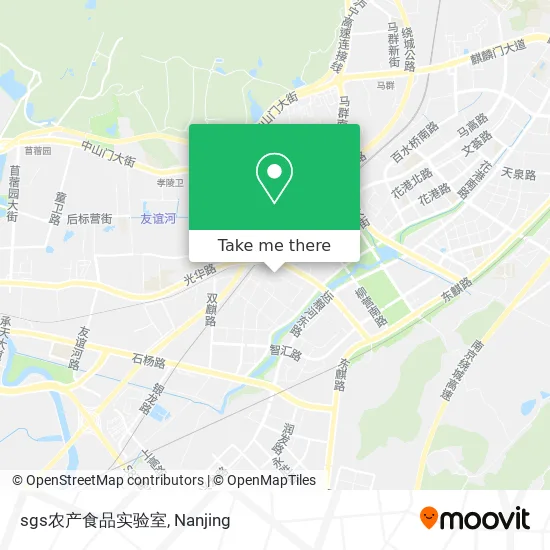 sgs农产食品实验室 map