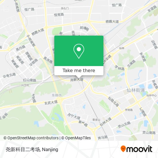 尧新科目二考场 map