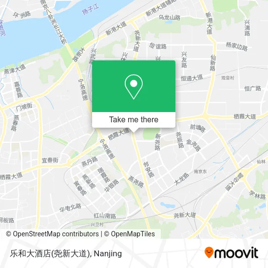 乐和大酒店(尧新大道) map