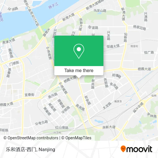 乐和酒店-西门 map