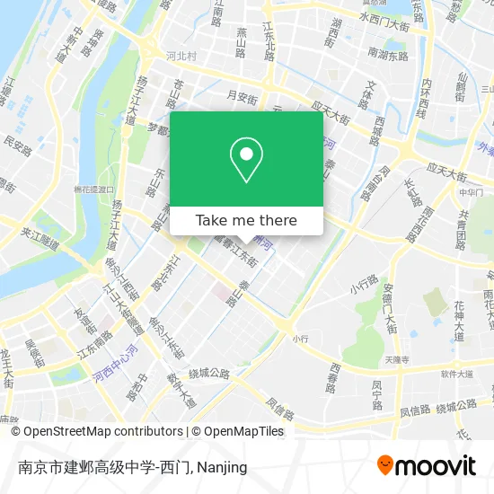 南京市建邺高级中学-西门 map