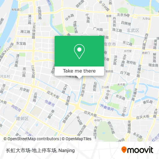 长虹大市场-地上停车场 map