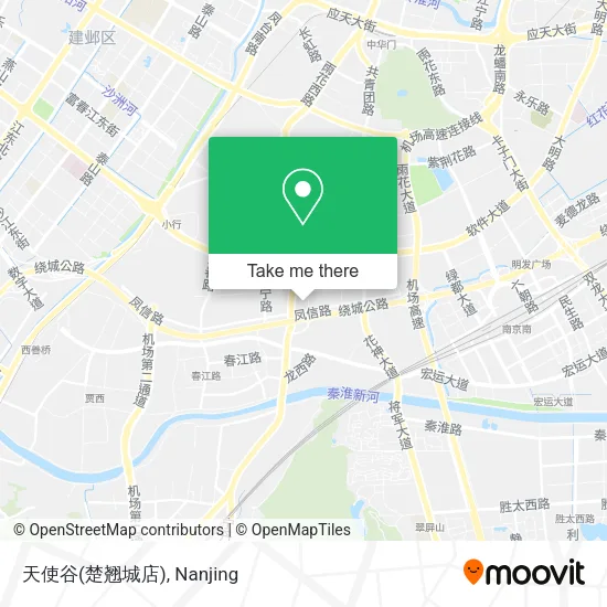 天使谷(楚翘城店) map