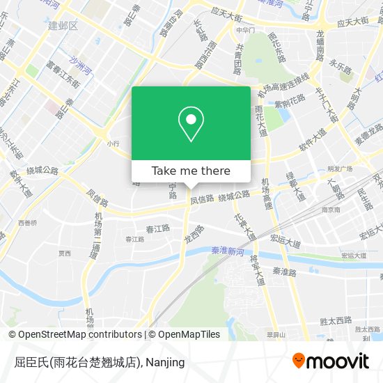 屈臣氏(雨花台楚翘城店) map