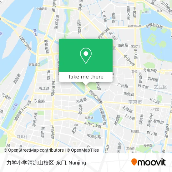 力学小学清凉山校区-东门 map