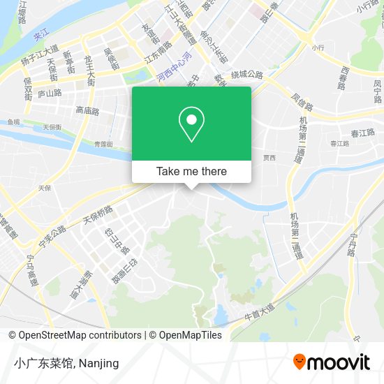小广东菜馆 map