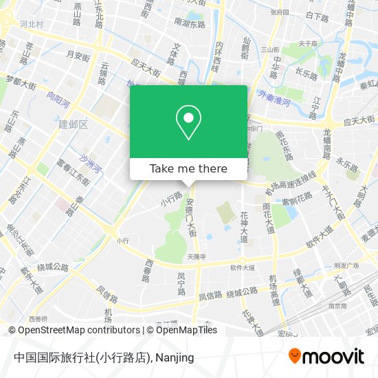 中国国际旅行社(小行路店) map