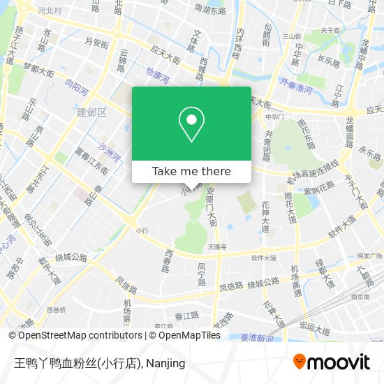 王鸭丫鸭血粉丝(小行店) map