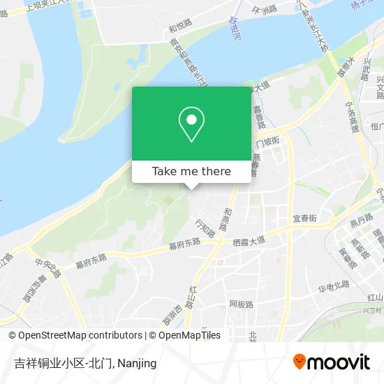 吉祥铜业小区-北门 map