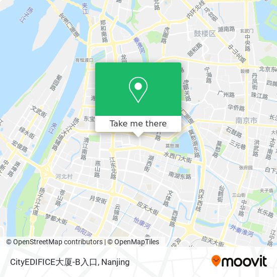 CityEDIFICE大厦-B入口 map