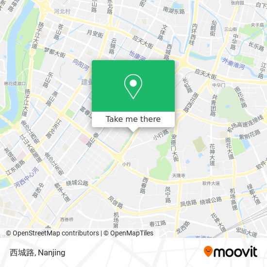 西城路 map