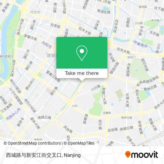 西城路与新安江街交叉口 map