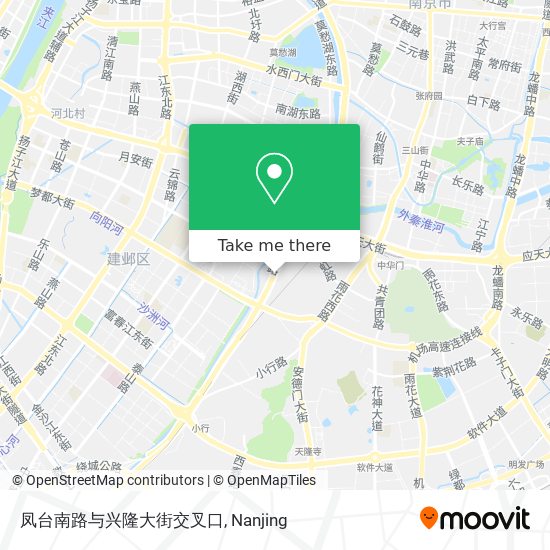 凤台南路与兴隆大街交叉口 map