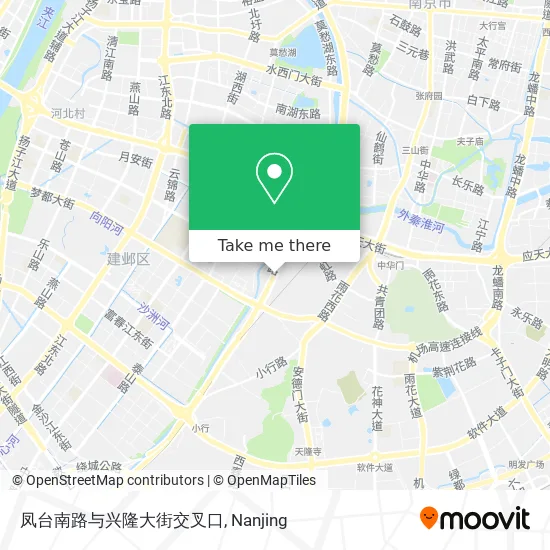 凤台南路与兴隆大街交叉口 map