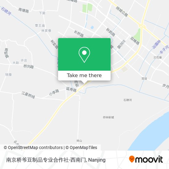 南京桥爷豆制品专业合作社-西南门 map