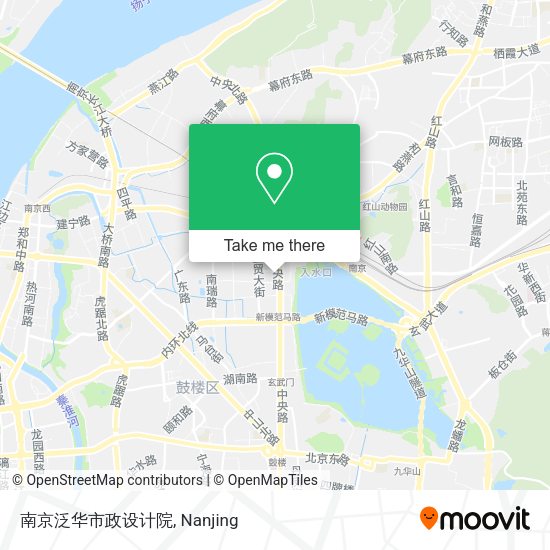 南京泛华市政设计院 map