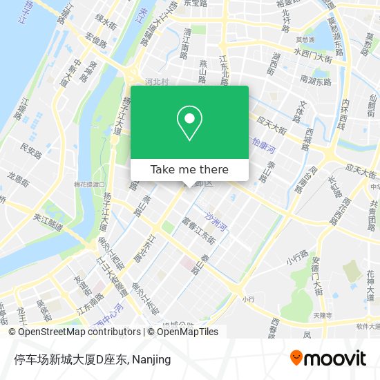 停车场新城大厦D座东 map