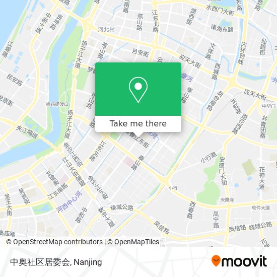 中奥社区居委会 map