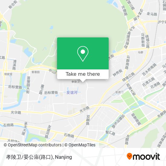 孝陵卫/晏公庙(路口) map
