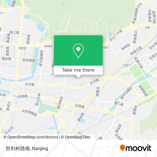 胜利村路南 map