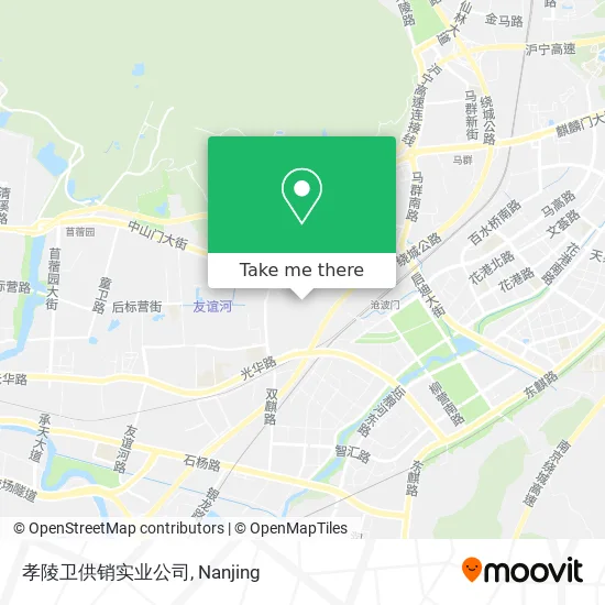 孝陵卫供销实业公司 map