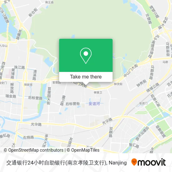 交通银行24小时自助银行(南京孝陵卫支行) map