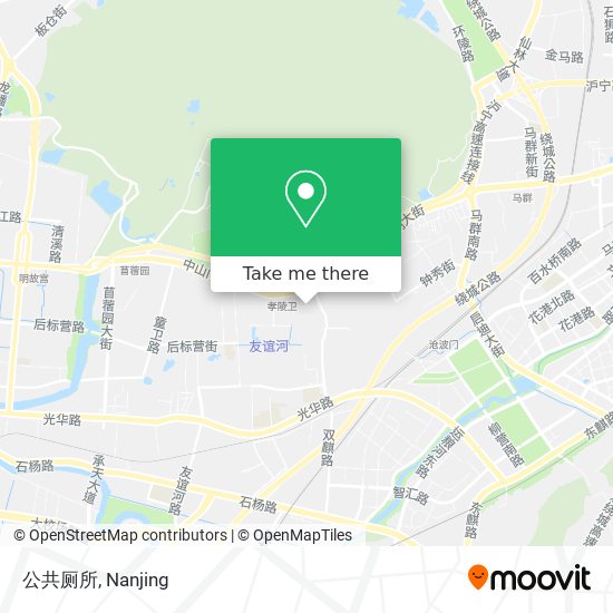 公共厕所 map