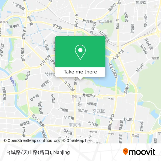 台城路/天山路(路口) map