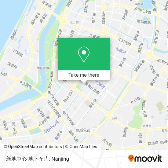 新地中心-地下车库 map