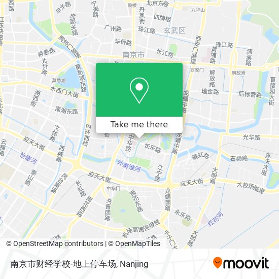 南京市财经学校-地上停车场 map