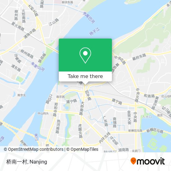 桥南一村 map