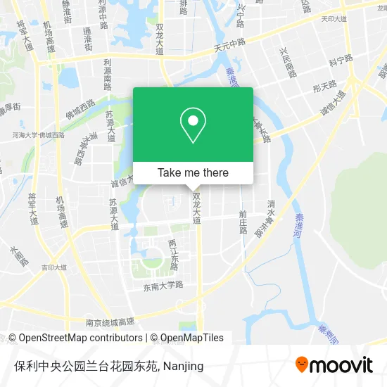 保利中央公园兰台花园东苑 map
