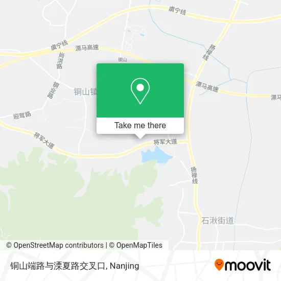 铜山端路与溧夏路交叉口 map