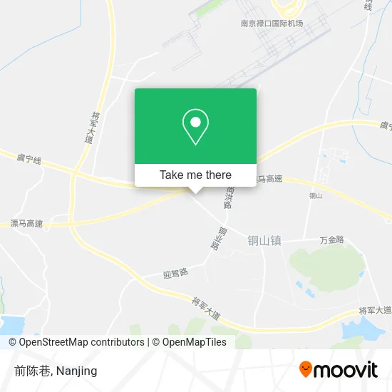前陈巷 map