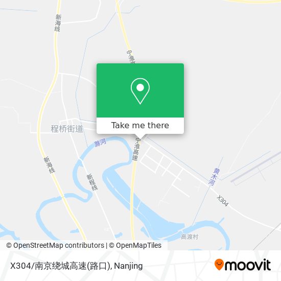 X304/南京绕城高速(路口) map