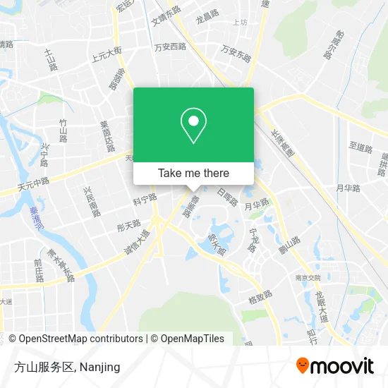 方山服务区 map