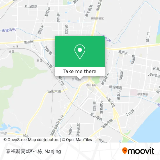 泰福新寓c区-1栋 map