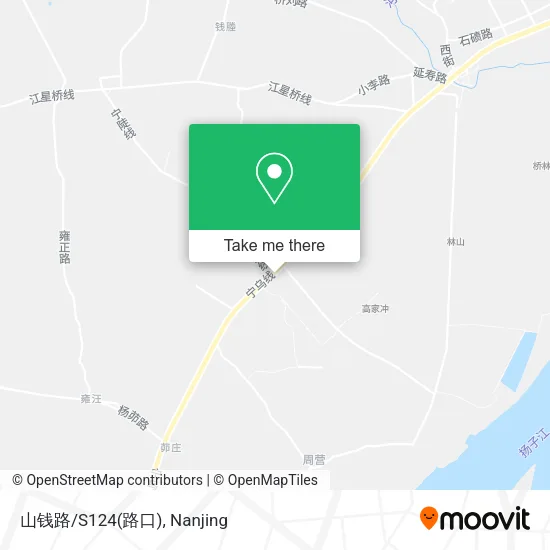 山钱路/S124(路口) map