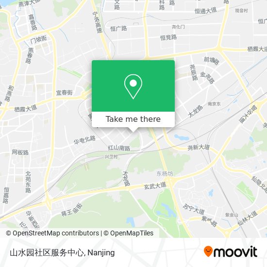 山水园社区服务中心 map