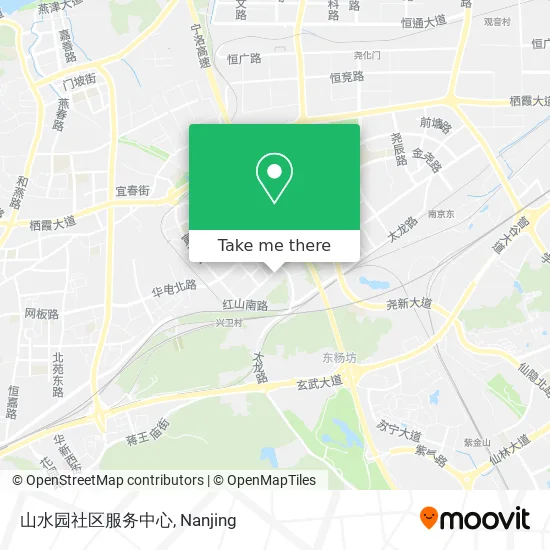 山水园社区服务中心 map