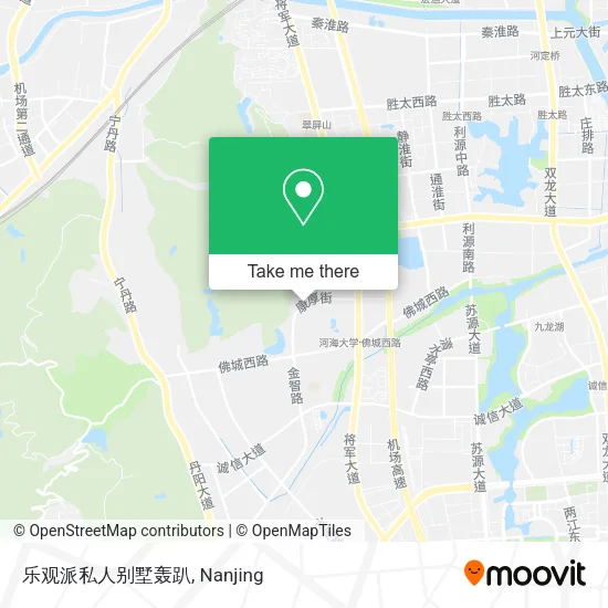 乐观派私人别墅轰趴 map