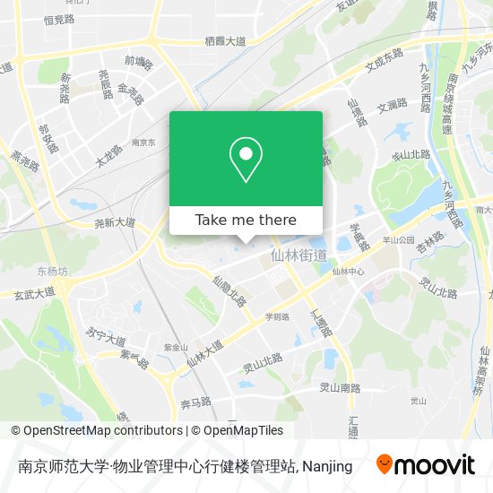 南京师范大学·物业管理中心行健楼管理站 map