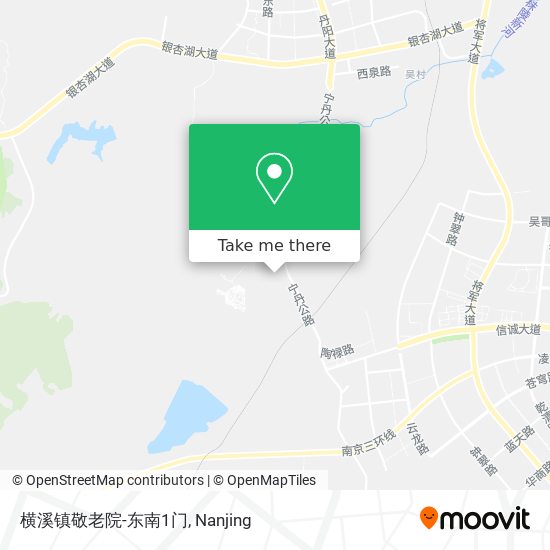 横溪镇敬老院-东南1门 map